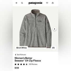 Women’s Patagonia Better Sweater